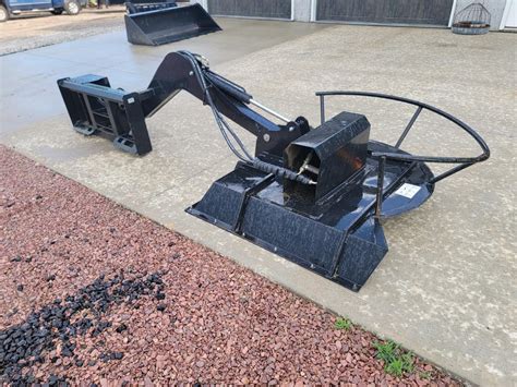 boom mower for skid steer|articulating boom mower skid steer.